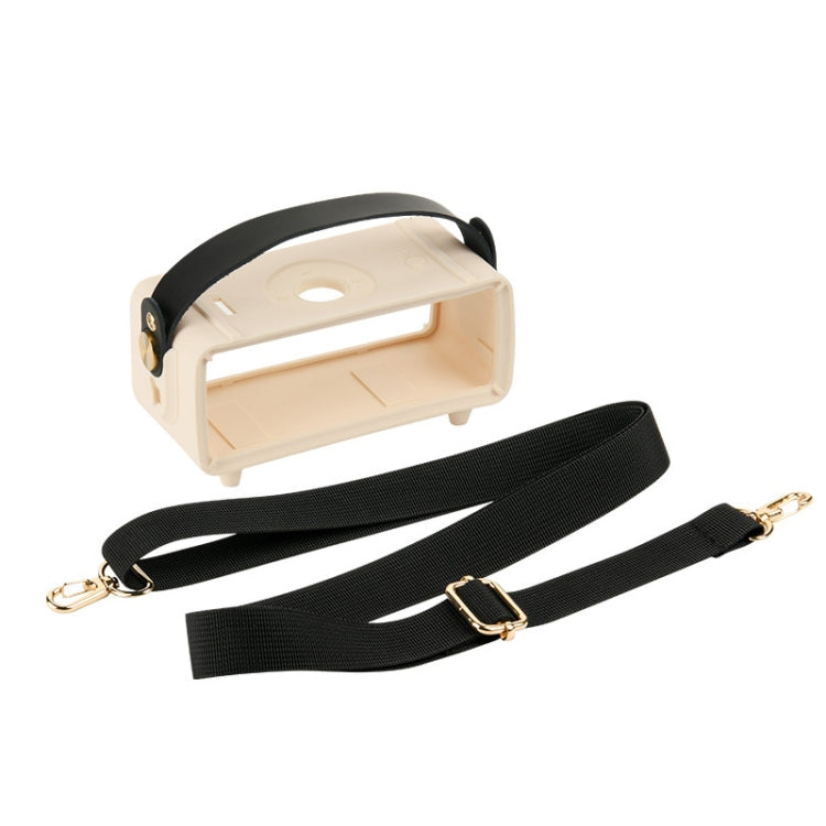 For Marshall Emberton II Speaker Silicone Protective Cover with Shoulder Strap Carrying Case