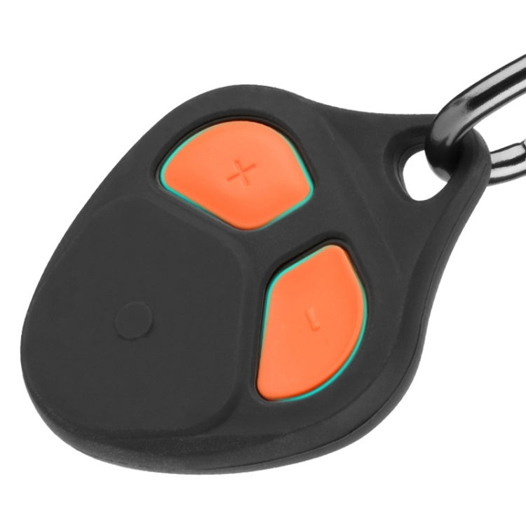 For Bushnell Wingman View Golf GPS Speaker Remote Control Silicone Protective Case With Hook - Black