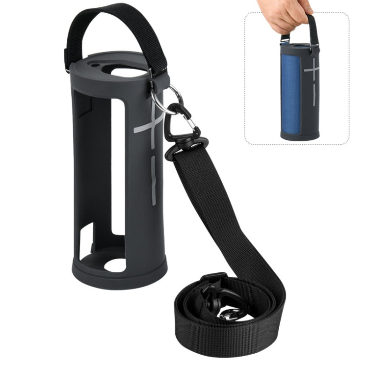 For Ultimate Ears MEGABOOM 3 Speaker Silicone Case with Detachable Shoulder Strap