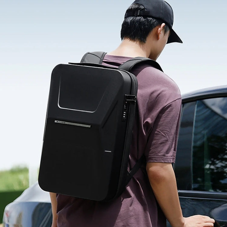 BANGE BG-3005 Hard Shell Men Backpack Laptop Personalised Shoulder Bag