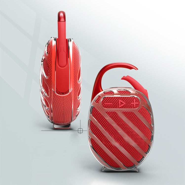For JBL Clip 5 Bluetooth Speaker TPU Silicone Protective Case