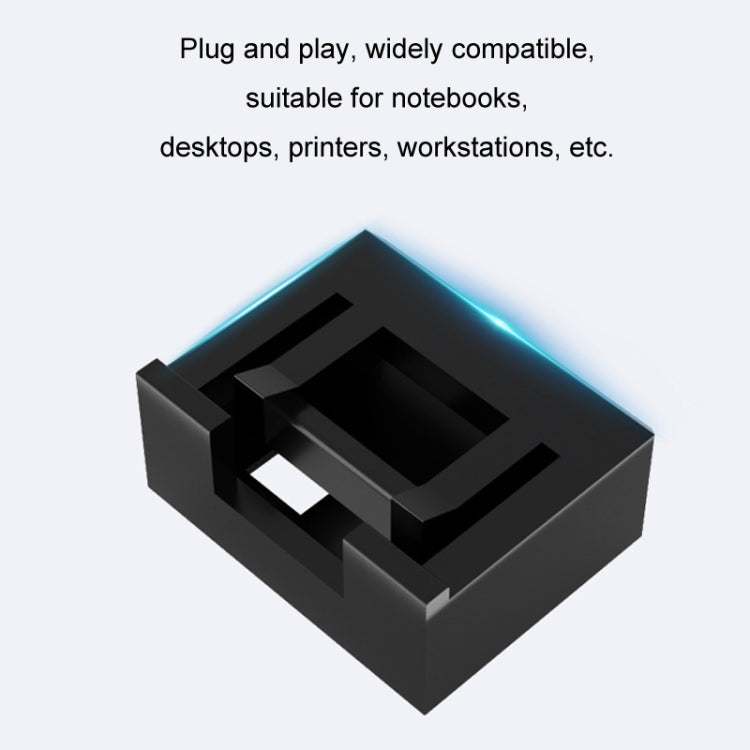 USB Removable Sealing Plug Ddustproof Hidden Anti-Theft Safety Lock - 10 Plug+1 Key