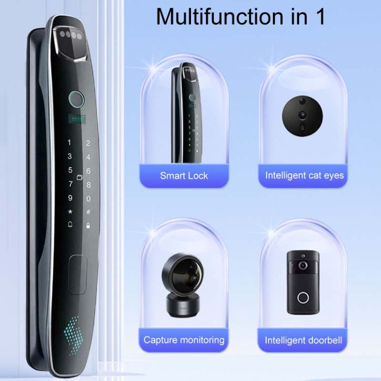 CS7 Home 3D Face Recognition Monitor Fingerprint Automatic Combination Lock - Face Palm Vein Model