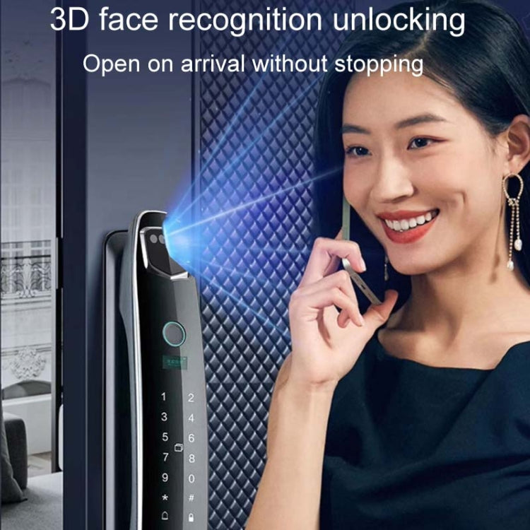 CS7 Home 3D Face Recognition Monitor Fingerprint Automatic Combination Lock - Face Palm Vein Model