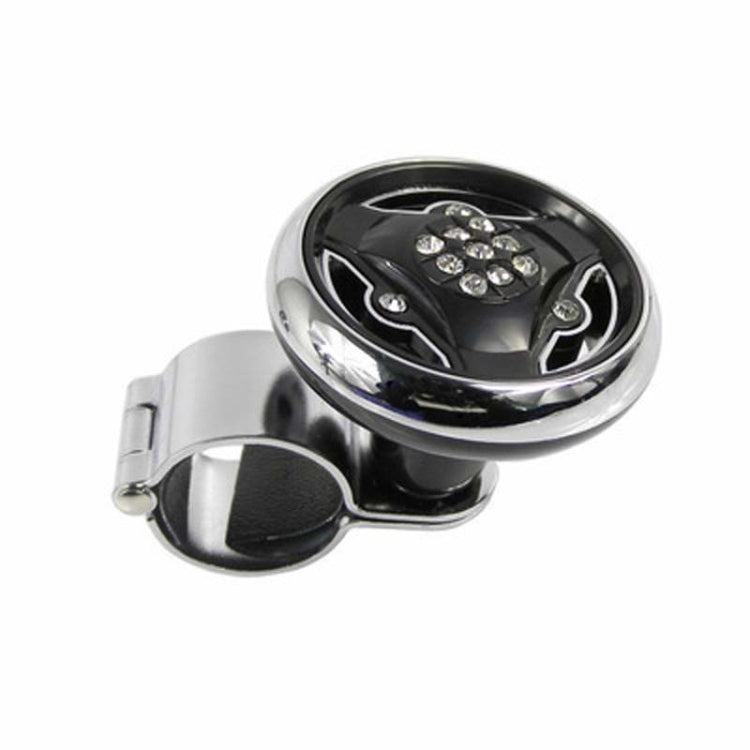 Car Steering Wheel Foldable Ball Bearing Turning Booster, Style: Black