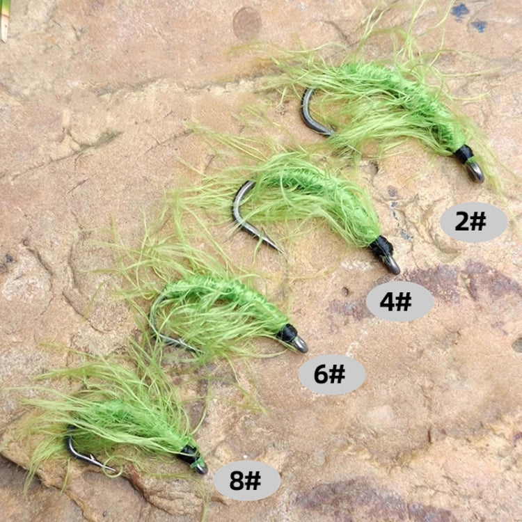 3pcs /Set Cordset Imitation Aquatic Grass Fishing Hooks Grass Hooks