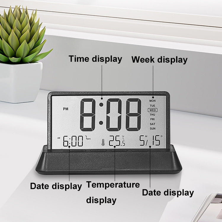 Multifunctional Temperature / Date Display Electronic Alarm Clock