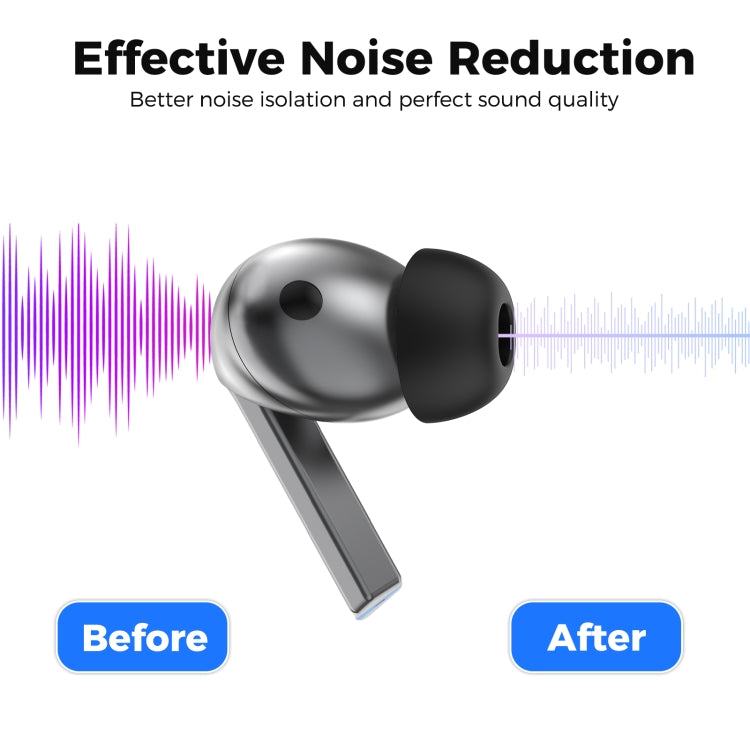For Samsung Galaxy Buds3 Pro AhaStyle WG173 Earphone Silicone Earbuds, Size: L