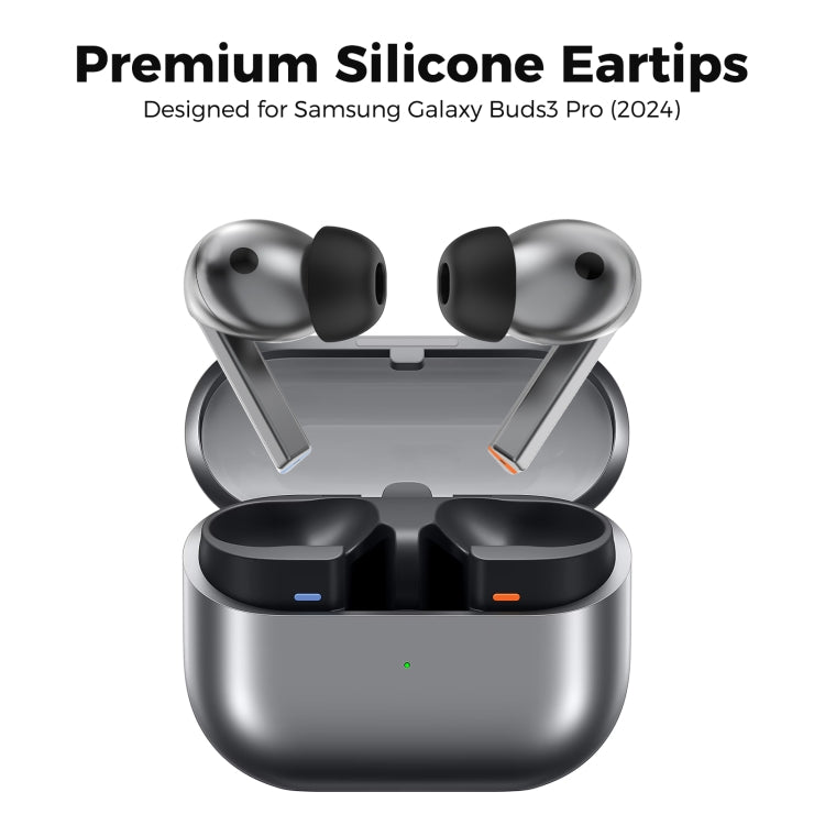 For Samsung Galaxy Buds3 Pro AhaStyle WG173 Earphone Silicone Earbuds, Size: S+M+L