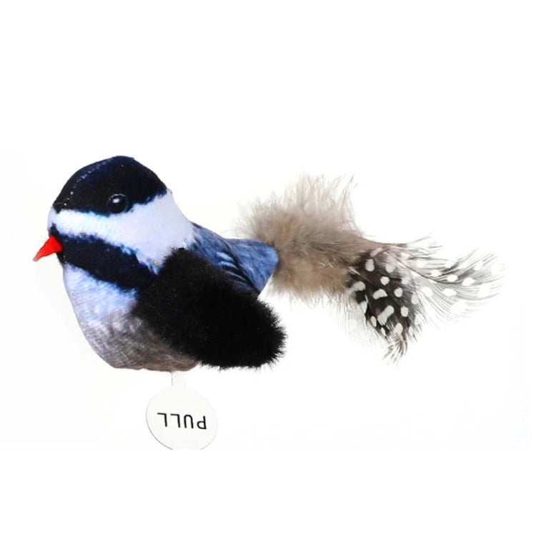 Pets Self-Exciting Simulation Hanging Sounding Plush Toys, Color: Black White