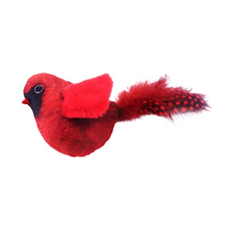 Pets Self-Exciting Simulation Hanging Sounding Plush Toys, Color: Red