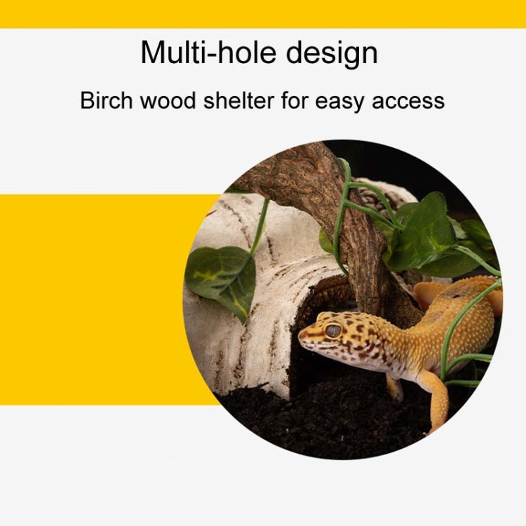 M Aquarium Birch Shape Hiding House Reptiles Lizards Aquascape