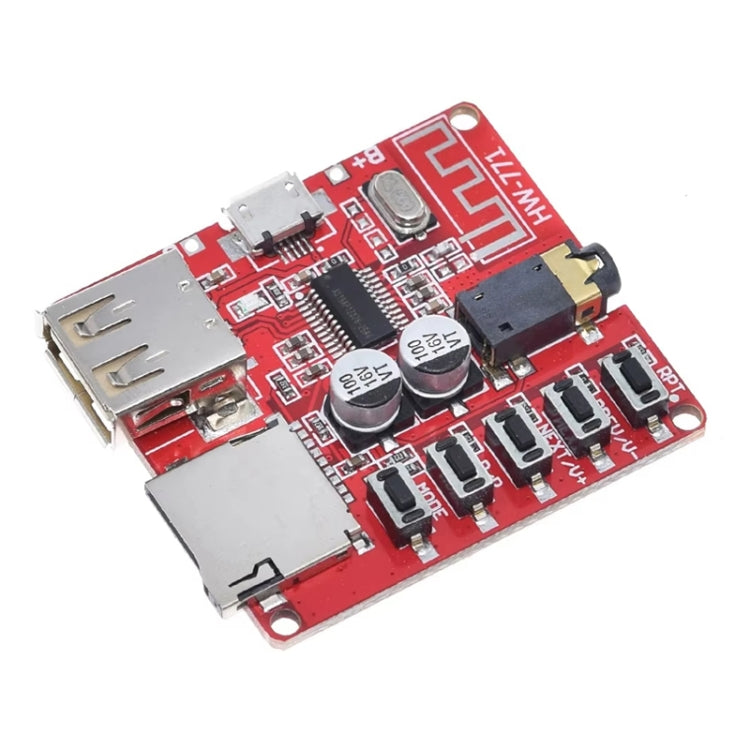 Bluetooth Decoder Board MP3 Lossless Car Speaker Amplifier Modification Bluetooth 4.1 Circuit Board - 5 Keys