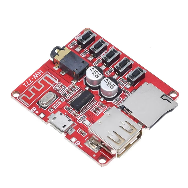Bluetooth Decoder Board MP3 Lossless Car Speaker Amplifier Modification Bluetooth 4.1 Circuit Board - 5 Keys
