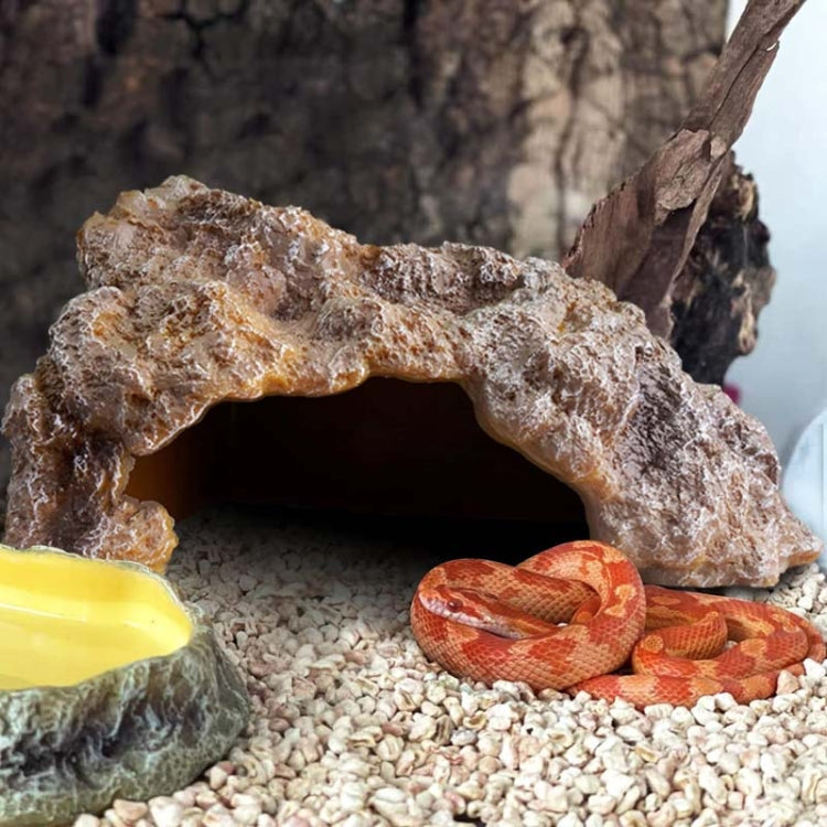 S Reptile Simulation Rocks Hideaway House Turtle Sunbed