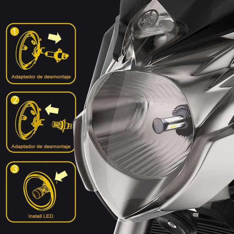 High Brightness LED Car Working Headlight - H4