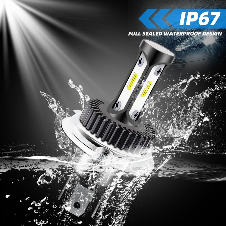 High Brightness LED Car Working Headlight - H4