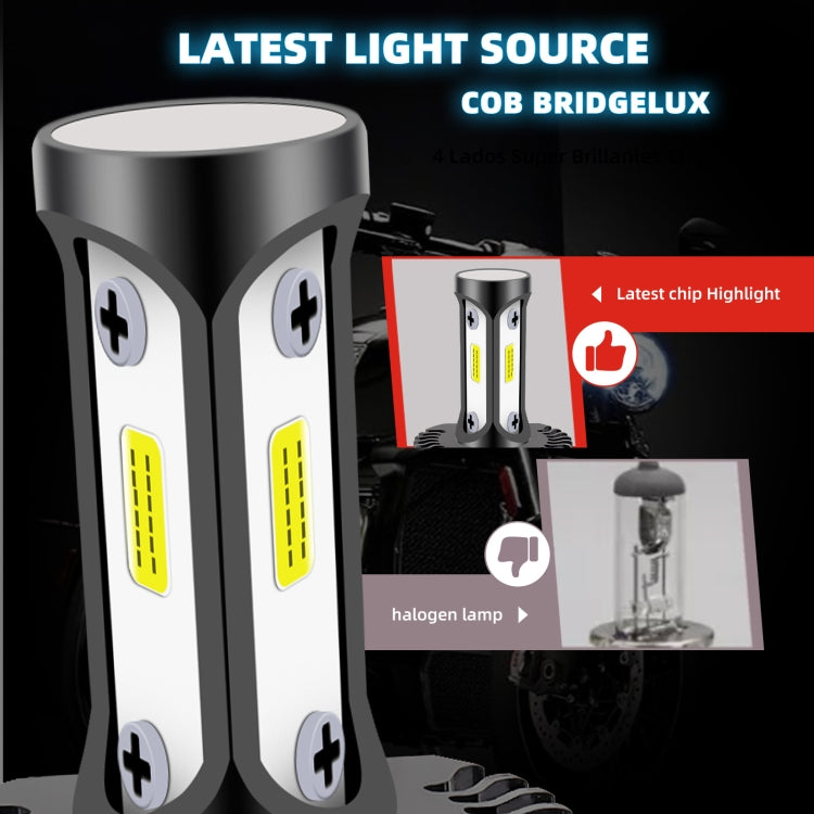 High Brightness LED Car Working Headlight - H4