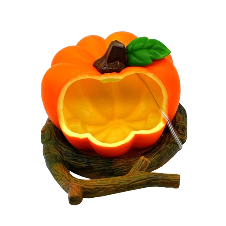 Parrot Spill-Proof Plastic Feeder Fruit Shape Bird Cage Food Cup, Style: Pumpkin