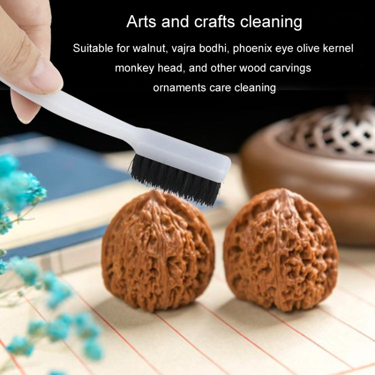 Hood Stove Brush Rust Removal Cleaning Industrial Brush Polishing Toothbrush For Collectibles Artifacts, Style: Black Bristle