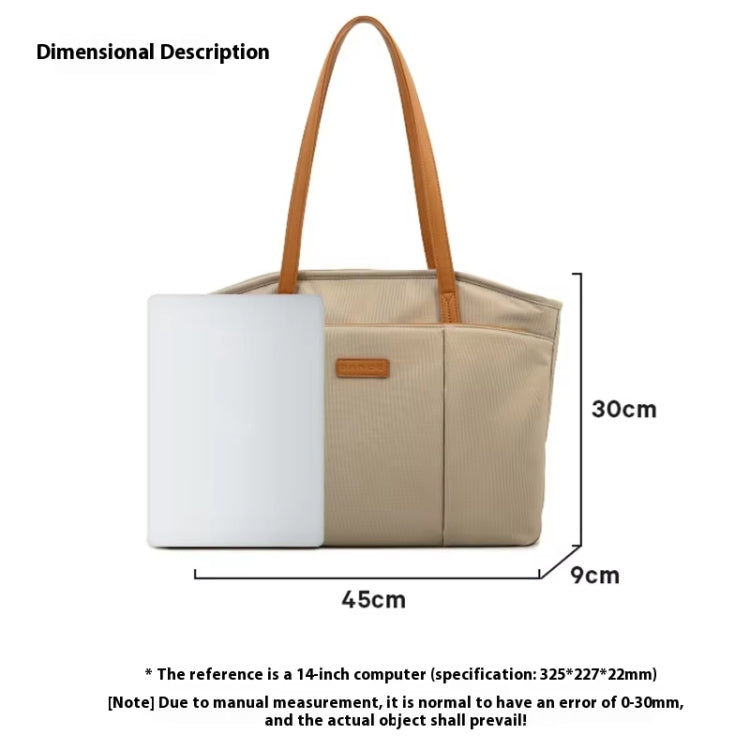 BANGE BG-6803 Ladies Commuter Tote Bag Digital Laptop Bag Large Capacity Handbag