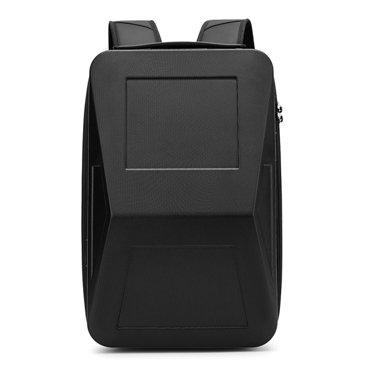 BANGE BG-2956 Expandable Hard Shell Computer Bag Men Business Backpack - Black