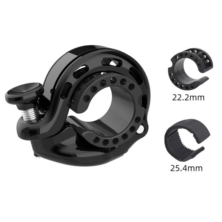 For AirTag 2nd Gen / AirTag 1st Gen Hidden Bicycle Bell Holder for AirTag Anti-Theft Mountain Bike Aluminum Horn
