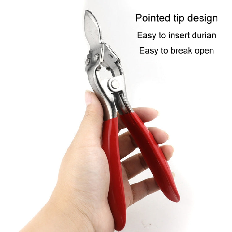 Fruit Store Open Fruit Tool Durian Shell Peeler Jackfruit Watermelon Open Plier - Red Handle