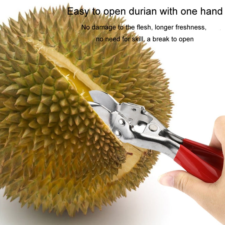 Fruit Store Open Fruit Tool Durian Shell Peeler Jackfruit Watermelon Open Plier - Red Handle