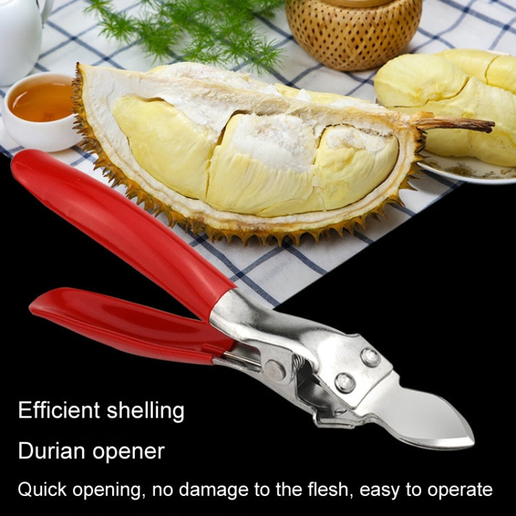 Fruit Store Open Fruit Tool Durian Shell Peeler Jackfruit Watermelon Open Plier - Red Handle