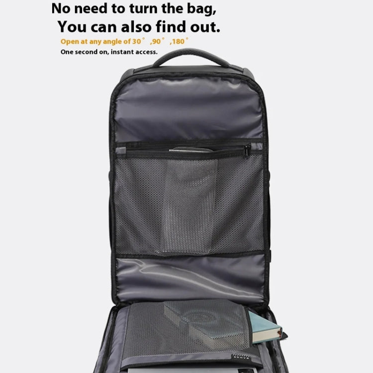 BANGE BG-3029 Large Capacity Sports Travelling Shoulder Bag Wet Dry Separation Lightweight Computer Bag - Black