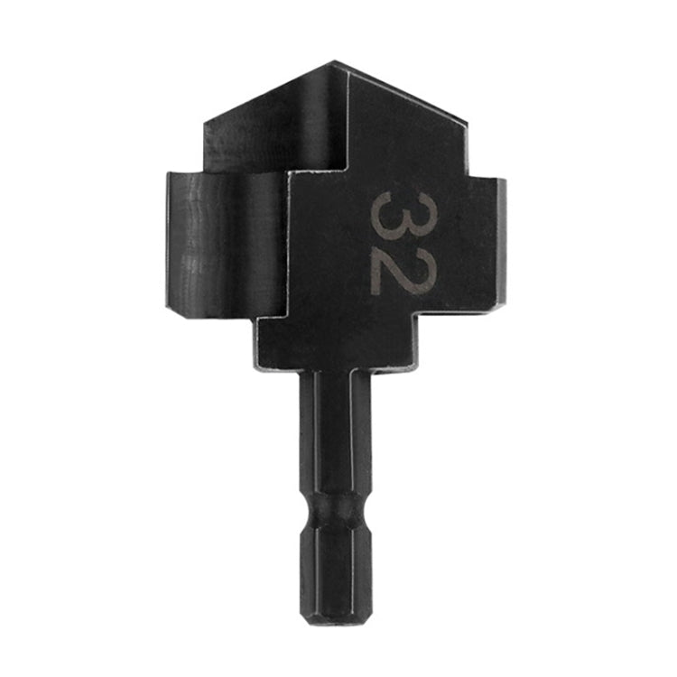 32mm Hexagonal PPR Lifting Flat Drill Bit Step Drill Bit Repairing Internal Filament Leak Repairing Water Pipe Connection Tool