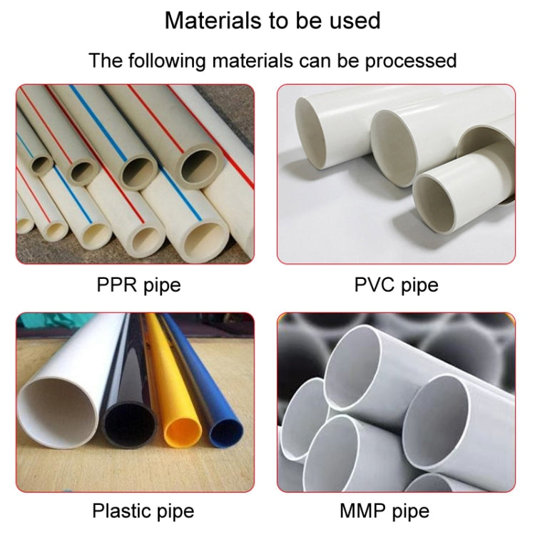 25mm Hexagonal PPR Lifting Flat Drill Bit Step Drill Bit Repairing Internal Filament Leak Repairing Water Pipe Connection Tool