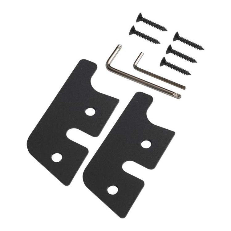 Car Sun Visor Repair Kit For Jeep Wrangler JK2018 / Wrangler 2018-2023 / Gladiator 2020-2023 - Black