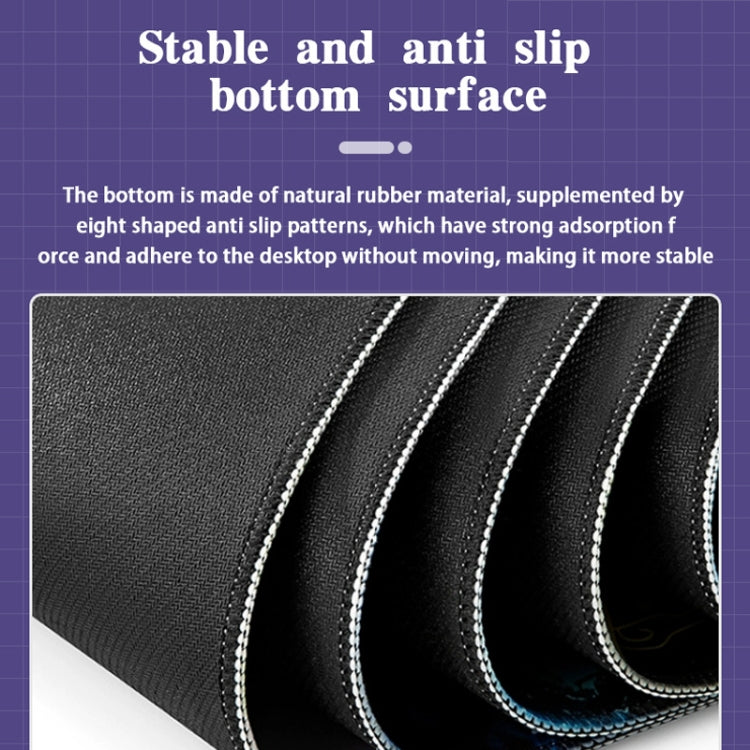 300x800x3mm Big Wave Gaming Mouse Pad Non-Slip Rubber Desk Mat