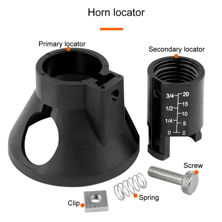 11pcs /Set Electric Grinding Locator With 4 Twist Drill + 6 Rotary File Milling Cutter Woodwork Tool for Dremel