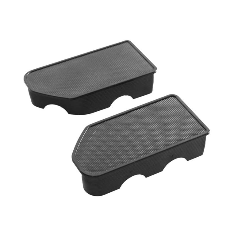 1pair Rear Tailgate Hole Plug Cover Modification Accessories For Chevrolet Silverado 2019-2021 - Black