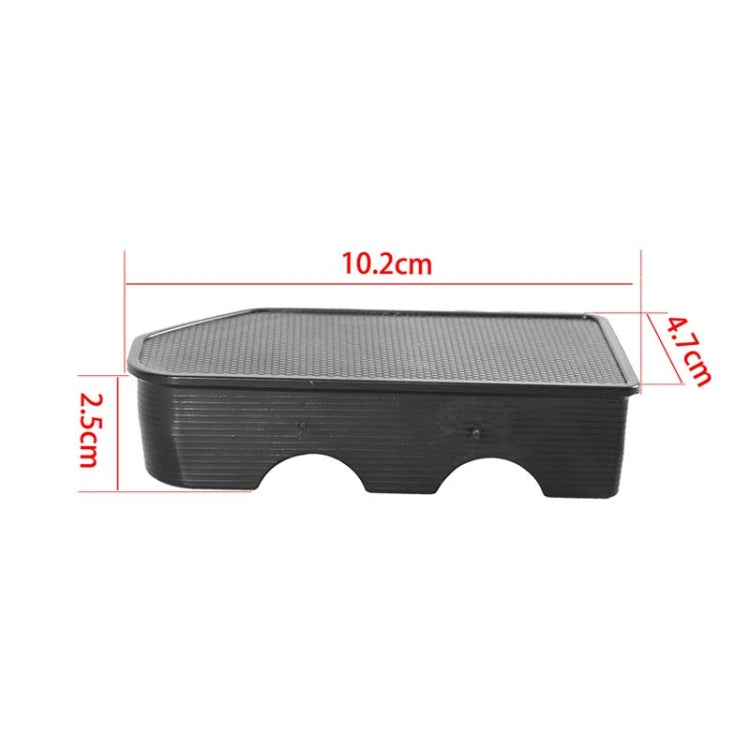 1pair Rear Tailgate Hole Plug Cover Modification Accessories For Chevrolet Silverado 2019-2021 - Black