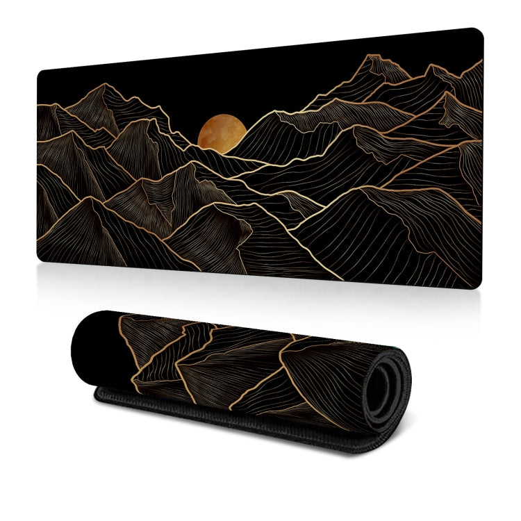 300x700x3mm Big Wave Gaming Mouse Pad Non-Slip Rubber Desk Mat