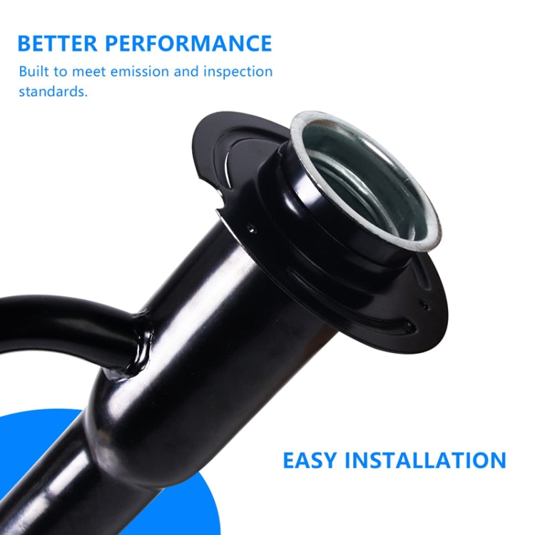 Car Fuel Tank Filler Pipe For Ford F-350 / F-450 / F-550 Super Duty 6.0L Fuel Engine 2005-2007 - Black