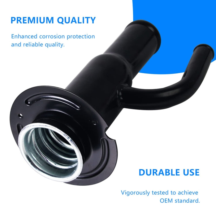 Car Fuel Tank Filler Pipe For Ford F-350 / F-450 / F-550 Super Duty 6.0L Fuel Engine 2005-2007 - Black