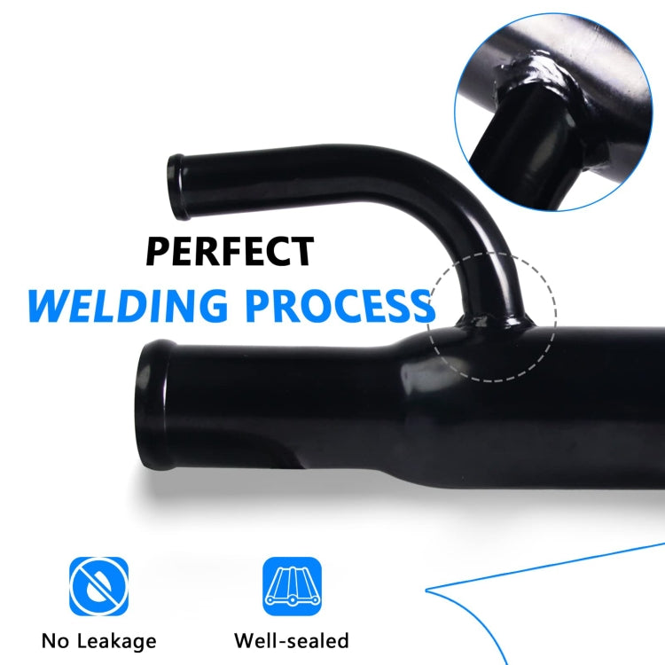 Car Fuel Tank Filler Pipe For Ford F-350 / F-450 / F-550 Super Duty 6.0L Fuel Engine 2005-2007 - Black