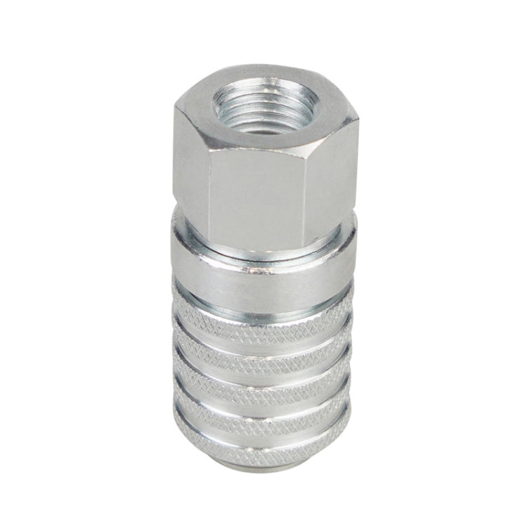 PD242 Series PD Steel Hydraulic Test Port And Diagnostic Equipment Quick Connect Coupler - Silver