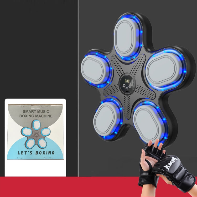 Smart Bluetooth Music Boxing Machine Reaction Training Equipment With MMA Gloves