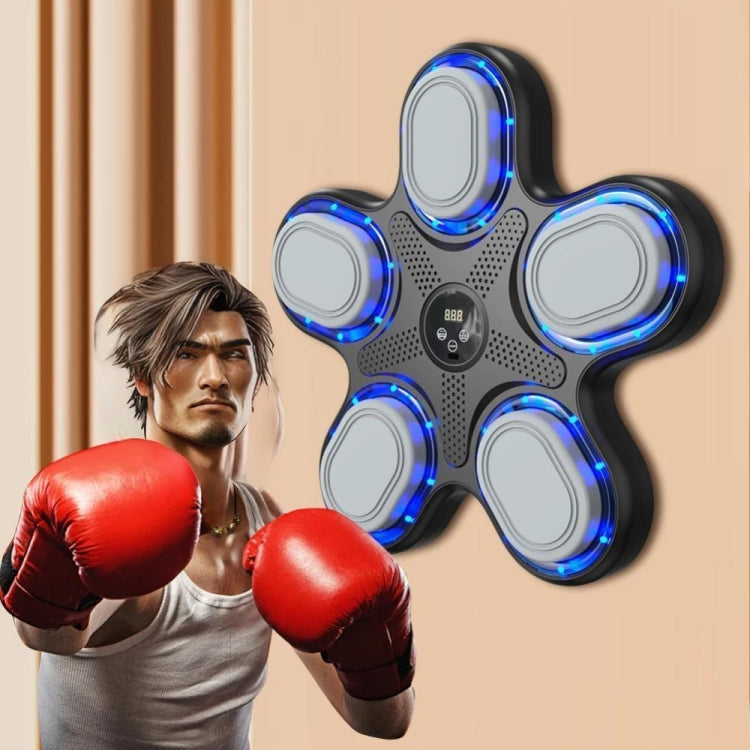 Smart Bluetooth Music Boxing Machine Reaction Training Equipment With Children Gloves
