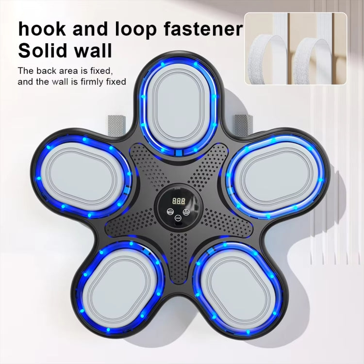 Smart Bluetooth Music Boxing Machine Reaction Training Equipment With Adult Gloves