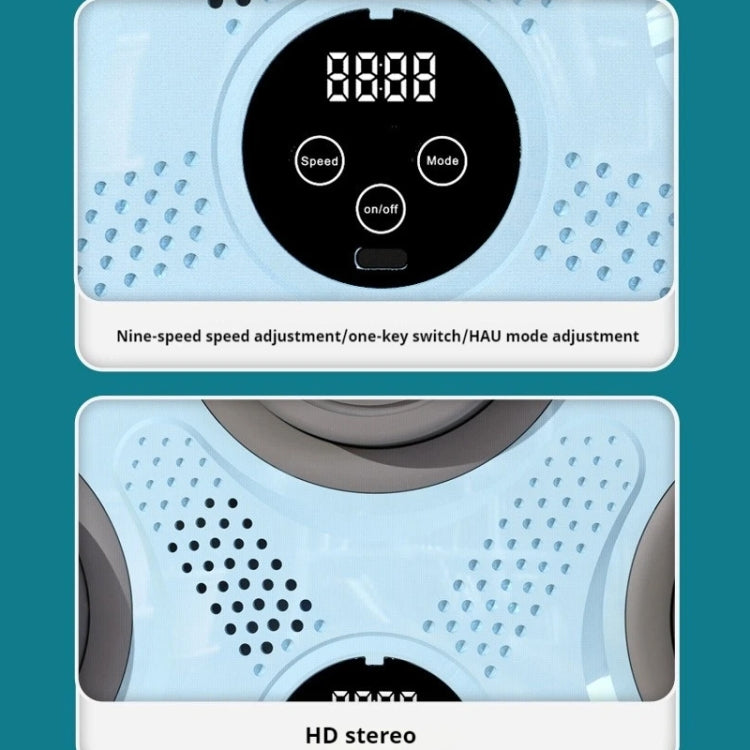 Smart Bluetooth Music Boxing Machine Reaction Training Equipment With MMA Gloves