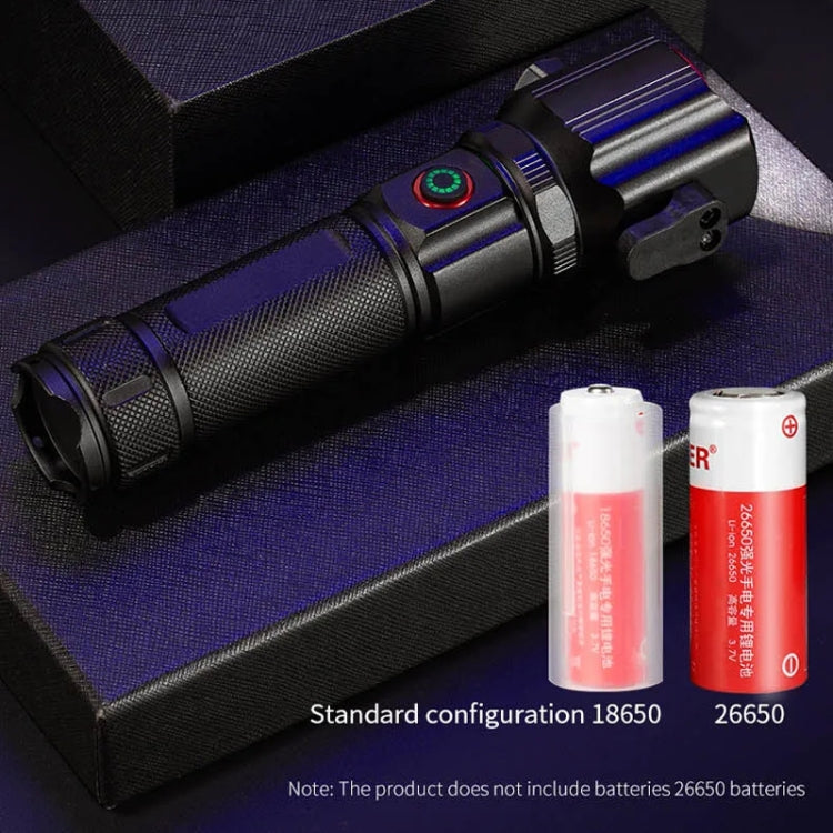 E-SMARTER W5197 Laser Life Saving Flashlight Seat Belt Cutting Emergency Car Backup Tool Flashlight