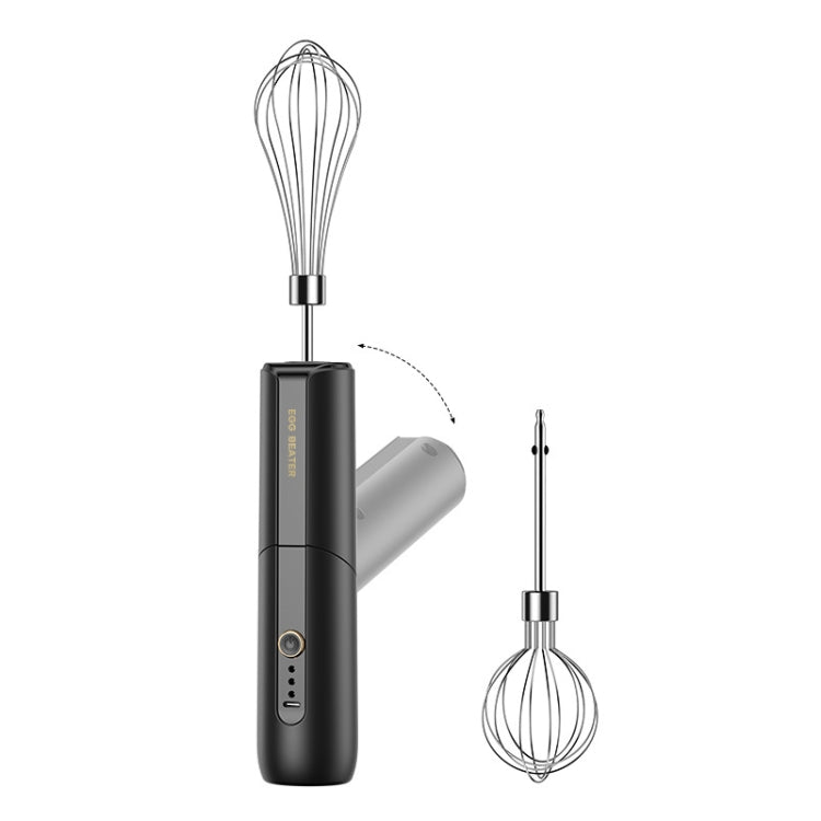 Rotary Folding Double-head Electric Home Egg Beater Fully Automatic Wireless Baking Mixer