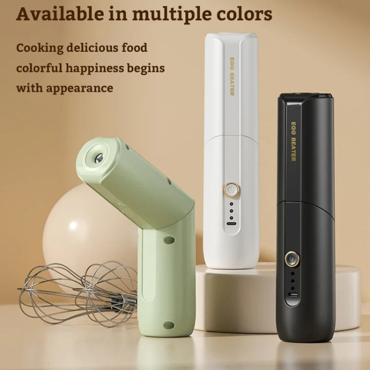 Rotary Folding Double-head Electric Home Egg Beater Fully Automatic Wireless Baking Mixer
